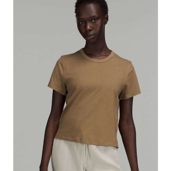 lululemon athletica Tops - Lululemon Classic-Fit Cotton-Blend T-Shirt